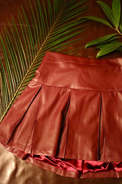 Trailblazer Skirt (Burgundy)
