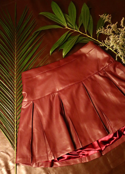 Trailblazer Skirt (Burgundy)